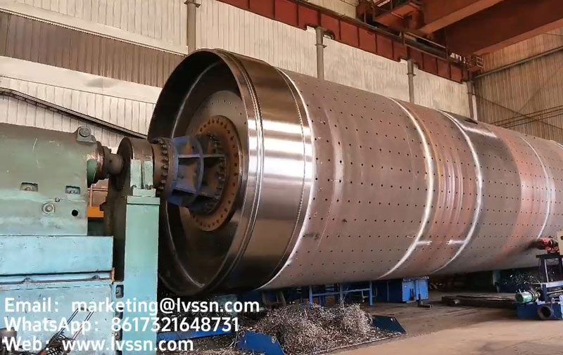 LVSSN GROUP exports cement ball mills to Türkiye